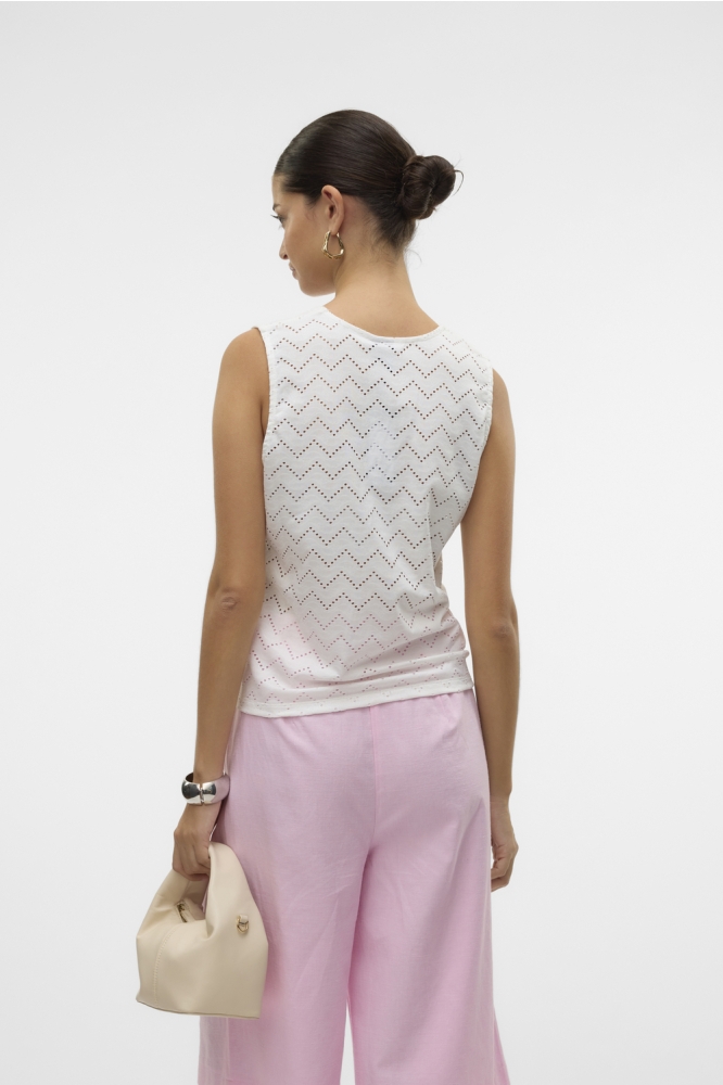 VMTHAS SL TIE TOP JRS GA VO 10328124 SNOW WHITE